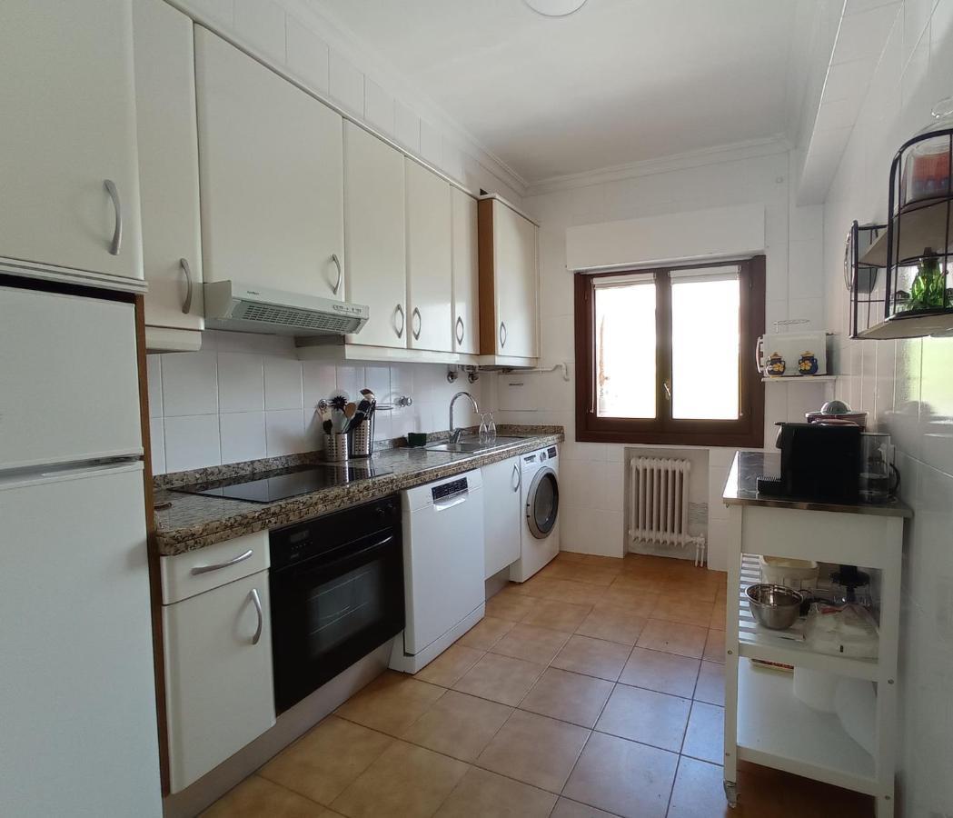 Easo Terrace Apartment Free Private Parking And Air Conditioning 圣塞瓦斯蒂安 外观 照片